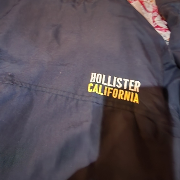 Hollister zip up and snap jacket small - Picture 6 of 11